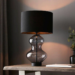 How Do Large Black Table Lamps Create a Cozy Atmosphere?
