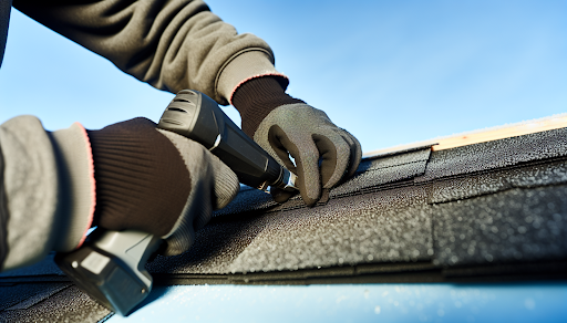 ideal temperature for GAF shingle installation